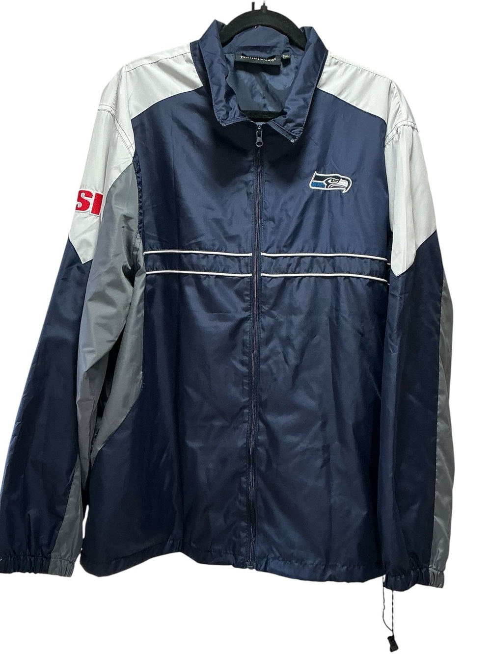 Dunbrooke Seattle Seahawks Full Zip Windbreaker Size XL Football